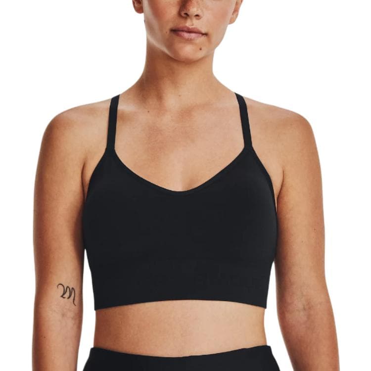 Under Armour Бесшовное Спортивное Белье Женское Черное - изображение 4