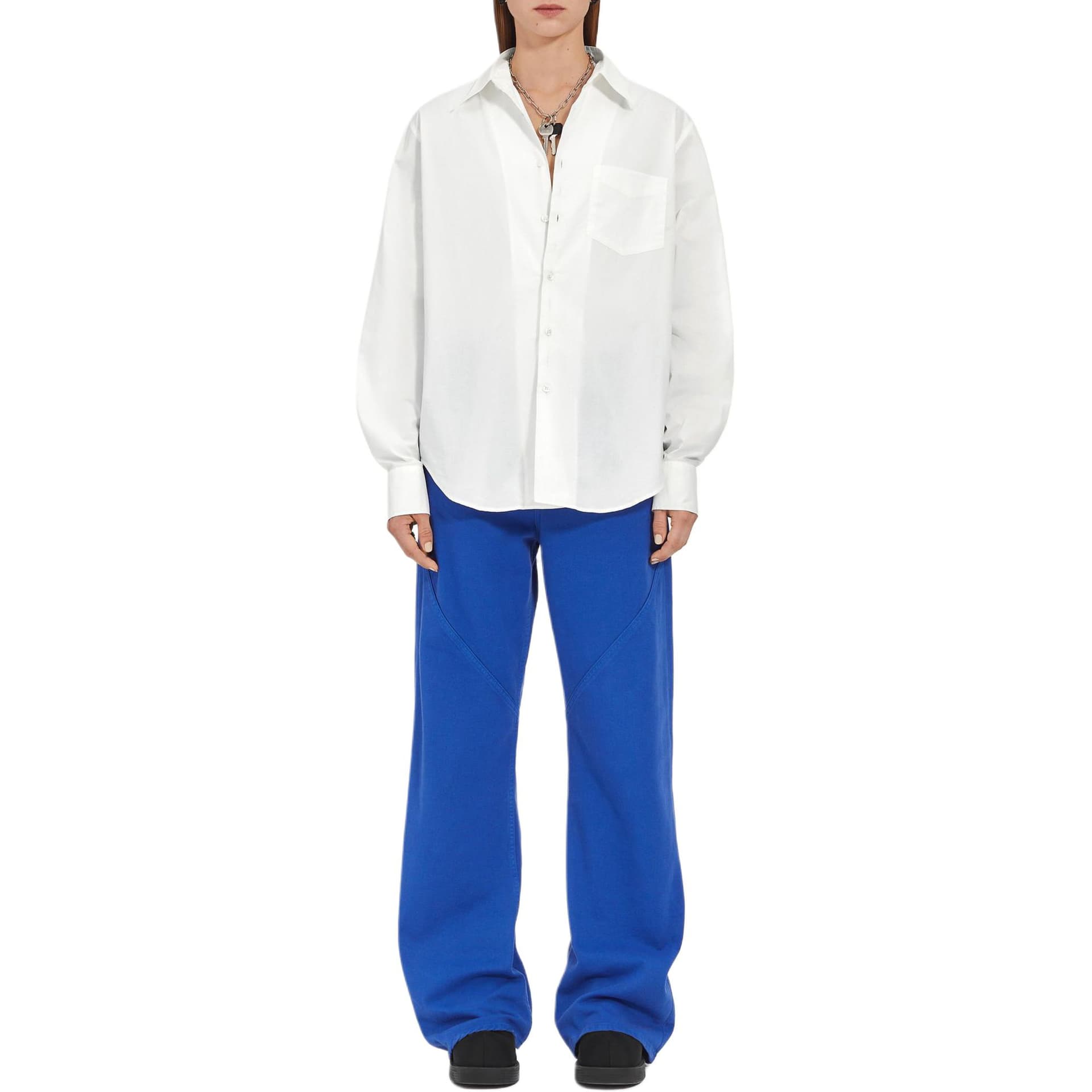 Блузка MM6 Maison Margiela Cotton poplin Shirt - изображение 2