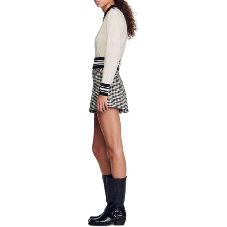 Кофта Sandro Two-Tone Cardig - изображение 4