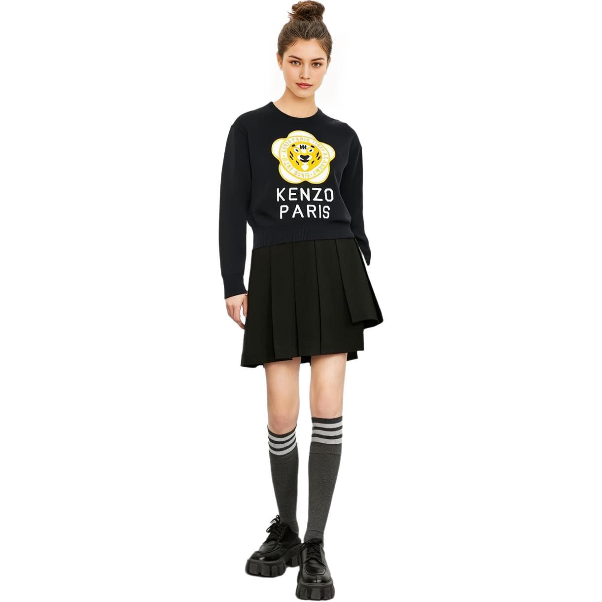 Кардиган KENZO Черные Женские Свитеры - изображение 3