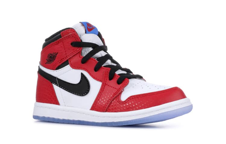 Кроссовки TD Air Jordan 1 Retro High OG "SPIDERMAN" - изображение 3