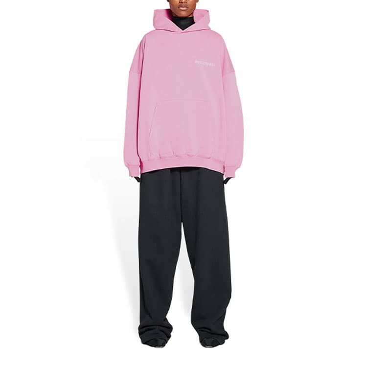 Худи Balenciaga Hoodie Pink - изображение 3