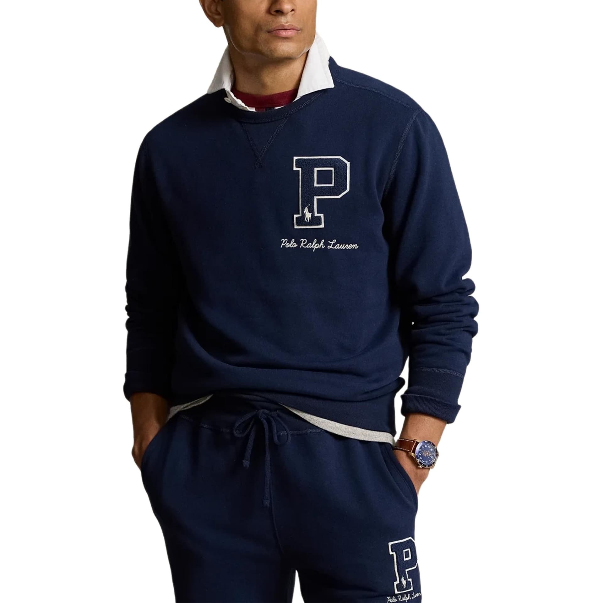 Кофта Polo Ralph Lauren Свитшот Мужской Морской синий - изображение 3