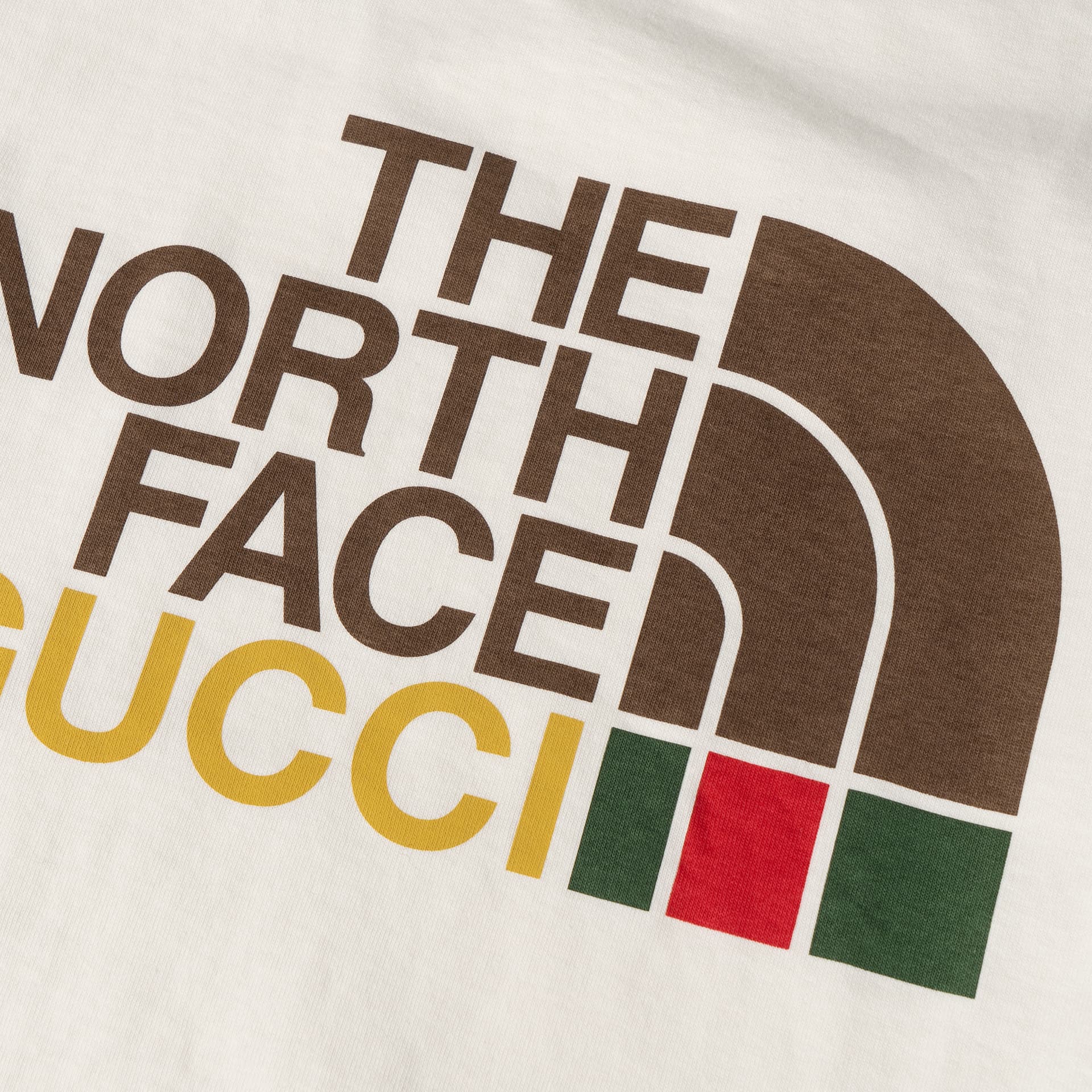 Футболка Gucci x The North Face Logo T-Shirt White - изображение 4