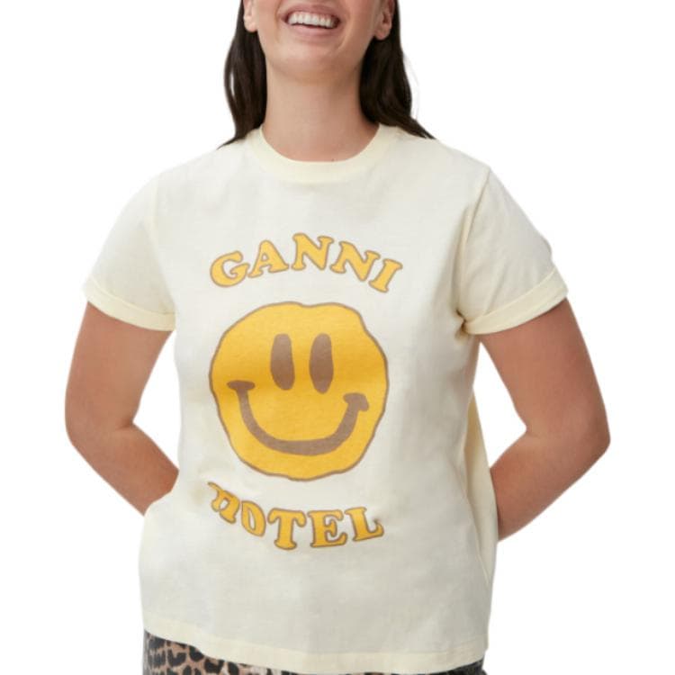 Футболка GANNI SS22 LogoT - изображение 3