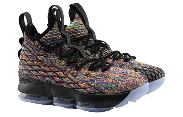 Кроссовки для баскетбола Nike Lebron 15Lebron 15 Multi-Color GS - изображение 3