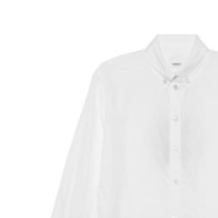 Блузка Burberry Белые Женские Рубашки - изображение 2