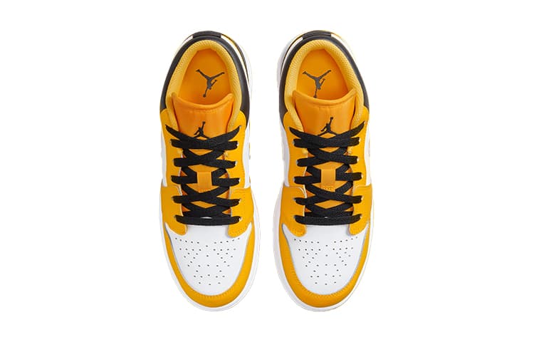 Кроссовки для баскетбола Jordan Air Jordan 1 Low "Taxi" GS - изображение 4