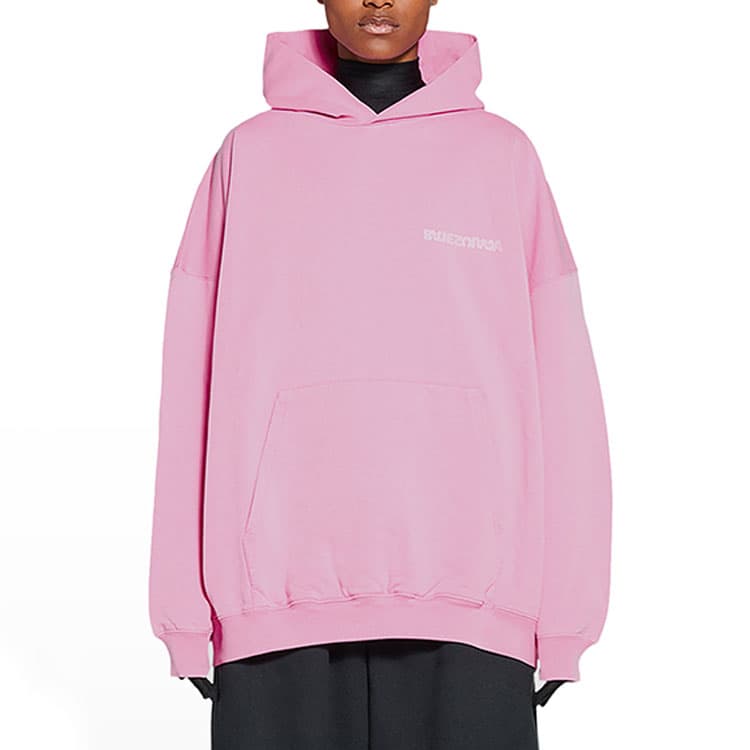 Худи Balenciaga Hoodie Pink - изображение 4