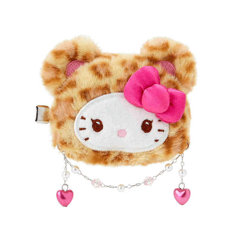 Санрио Леопард С принтом Медведь Hello Kitty Куклы Плюшевый Украшение 7 5 см H7,5cm - изображение 1