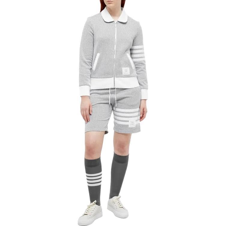 Шорты THOM BROWNE· Повседневные шорты женские серые - изображение 2