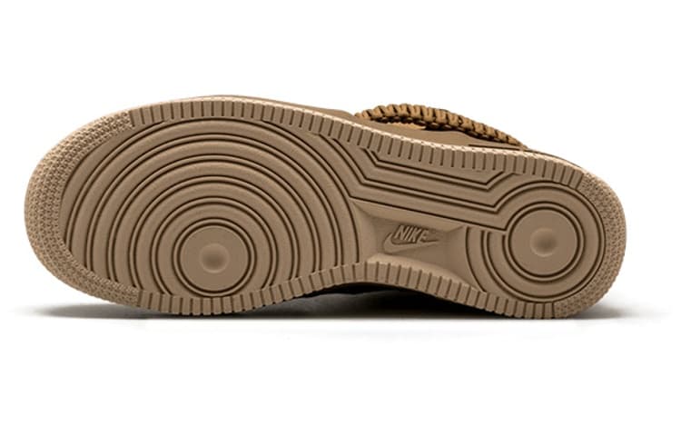 Кроссовки Nike Air Force 1 Golden Beige GS - изображение 6