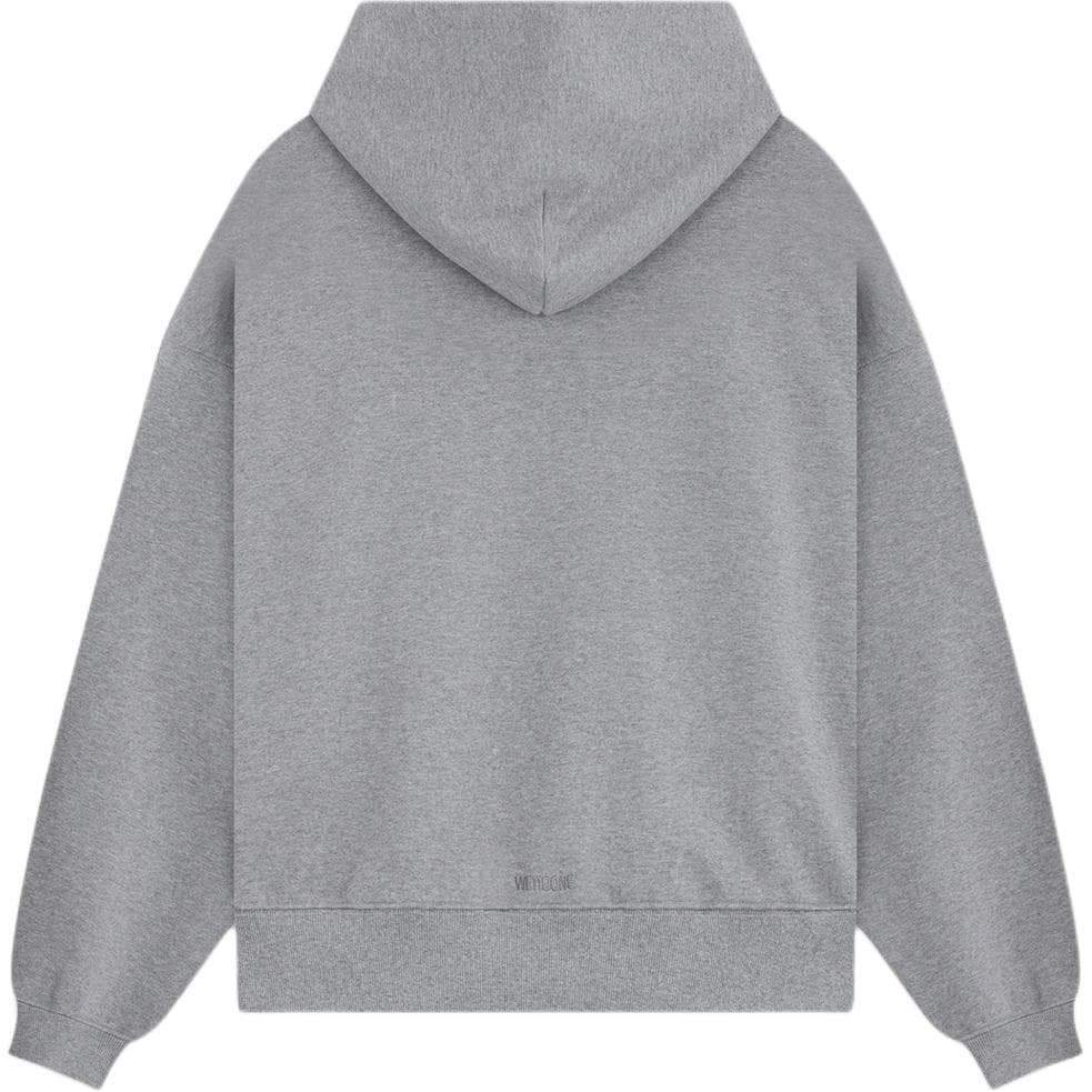 Худи WE11DONE FW24 Толстовка женская серая - изображение 2