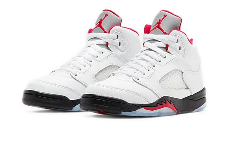 Кроссовки для баскетбола Jordan Air Jordan 5 Retro Fire Red 2020 - изображение 3