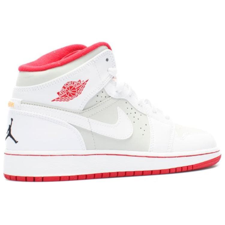 Кроссовки для баскетбола Jordan Air Jordan 1 Retro Mid Hare Jordan 2015 GS - изображение 4