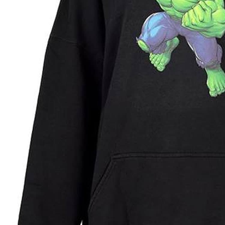 Худи Balenciaga Hulk Print Hoodie Black - изображение 8