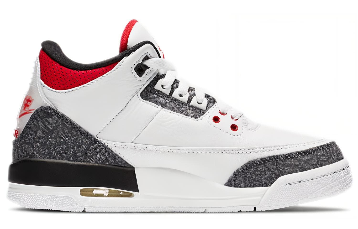 Кроссовки для баскетбола Jordan Air Jordan 3 SE-T "Fire Red" GS - изображение 2