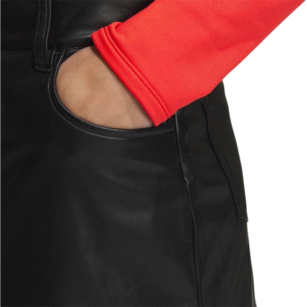 Юбка adidas Artificial Leather Half Skirt - изображение 5