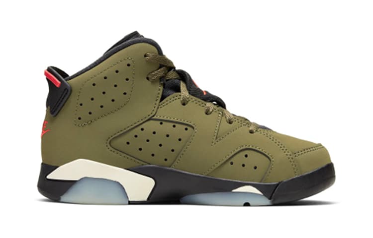 Кроссовки для баскетбола Travis Scott x Jordan Air Jordan 6 - изображение 2