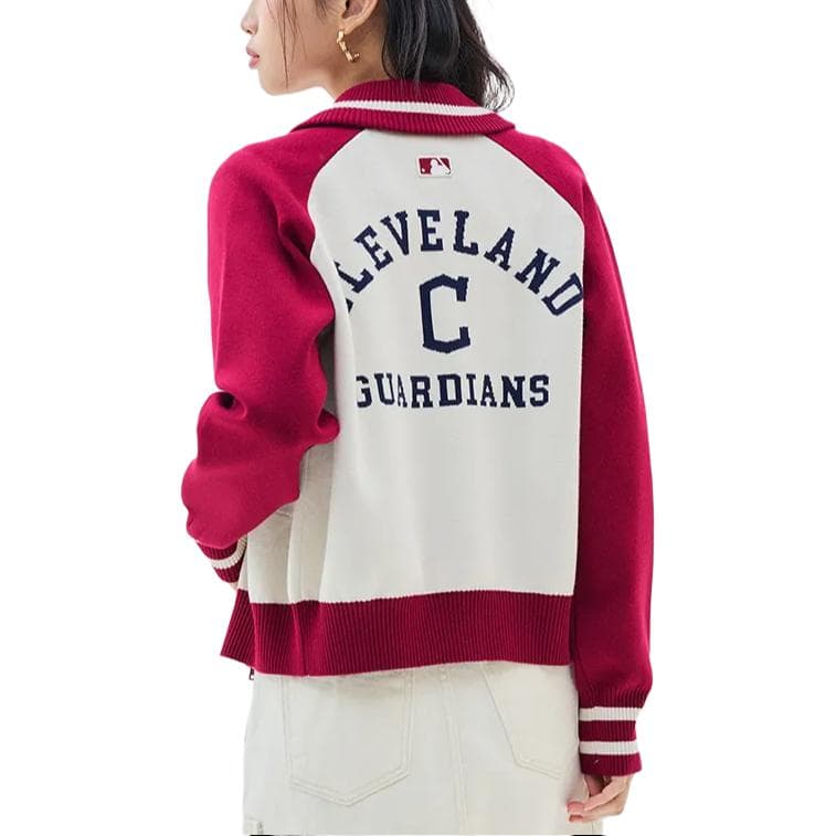 Кофта MLB Varsity Cardigan Cleveland Guardians - изображение 5