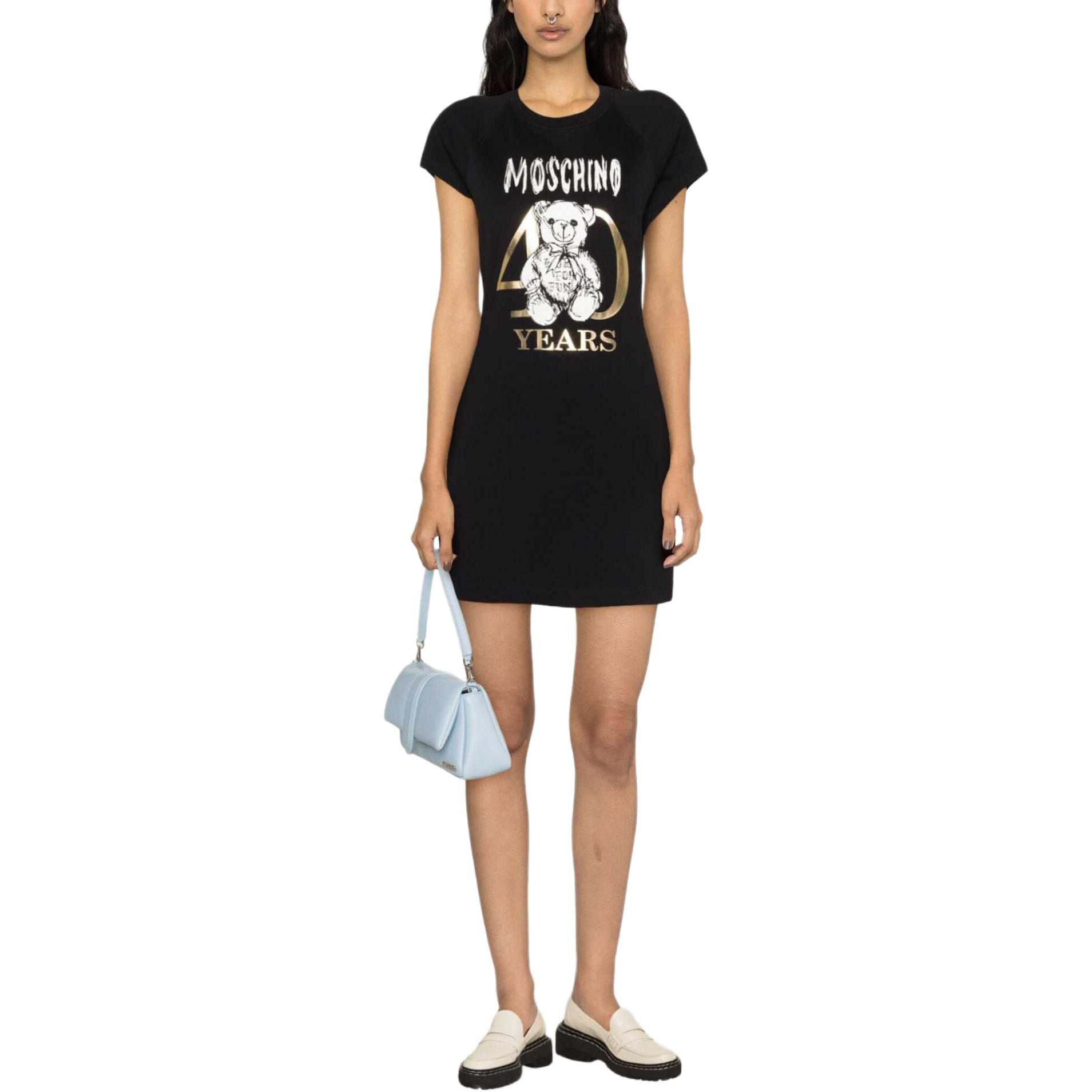 Платье MOSCHINO logoT - изображение 2