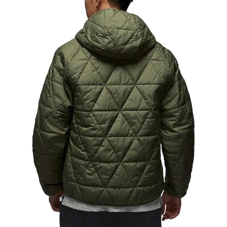 Куртка Jordan Sport Куртки Пальто Мужской Средний Оливковый Зеленый - изображение 4