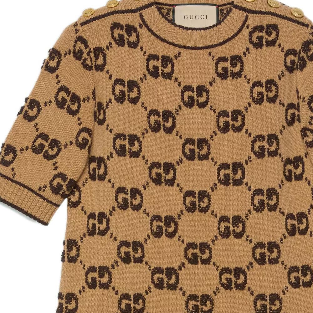 Платье Gucci SS23 GG Jacquard Dress - изображение 2