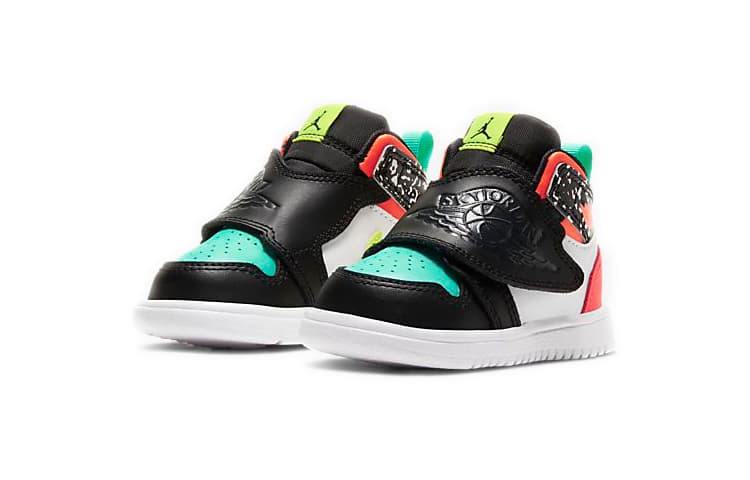 Кроссовки TD Air Jordan 1 Sky logo - изображение 3