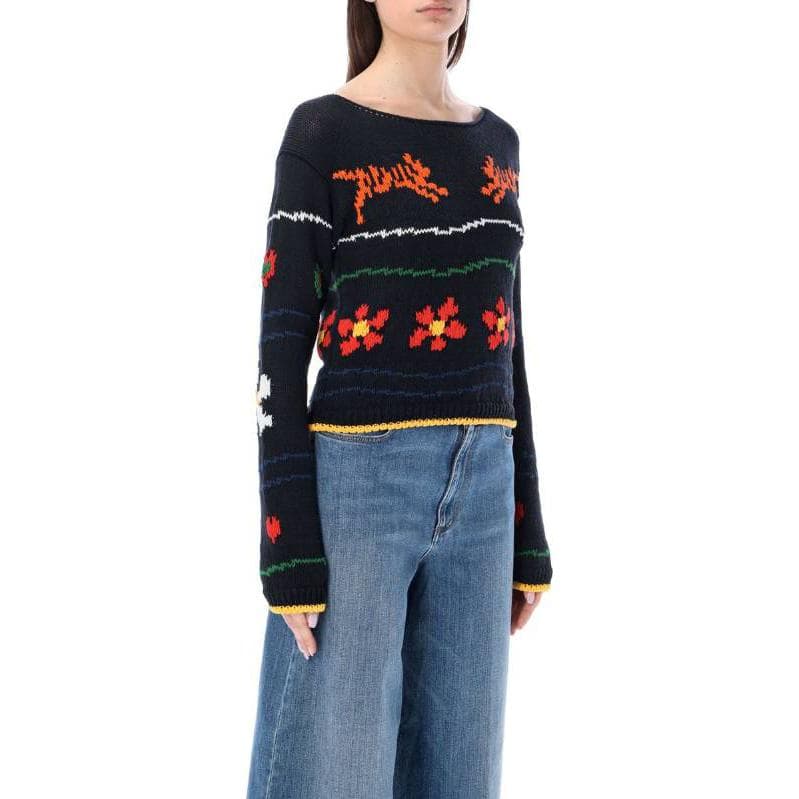 Кардиган KENZO Черные Женские Свитера - изображение 4
