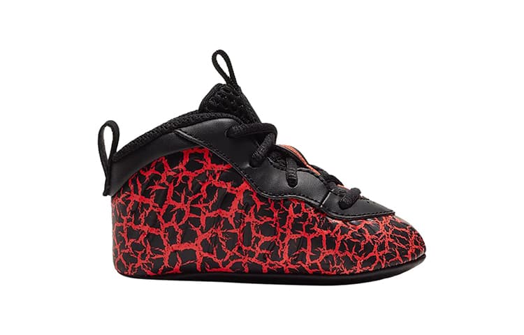 Кроссовки TD Nike Little Posite One Crib "Lava" - изображение 2