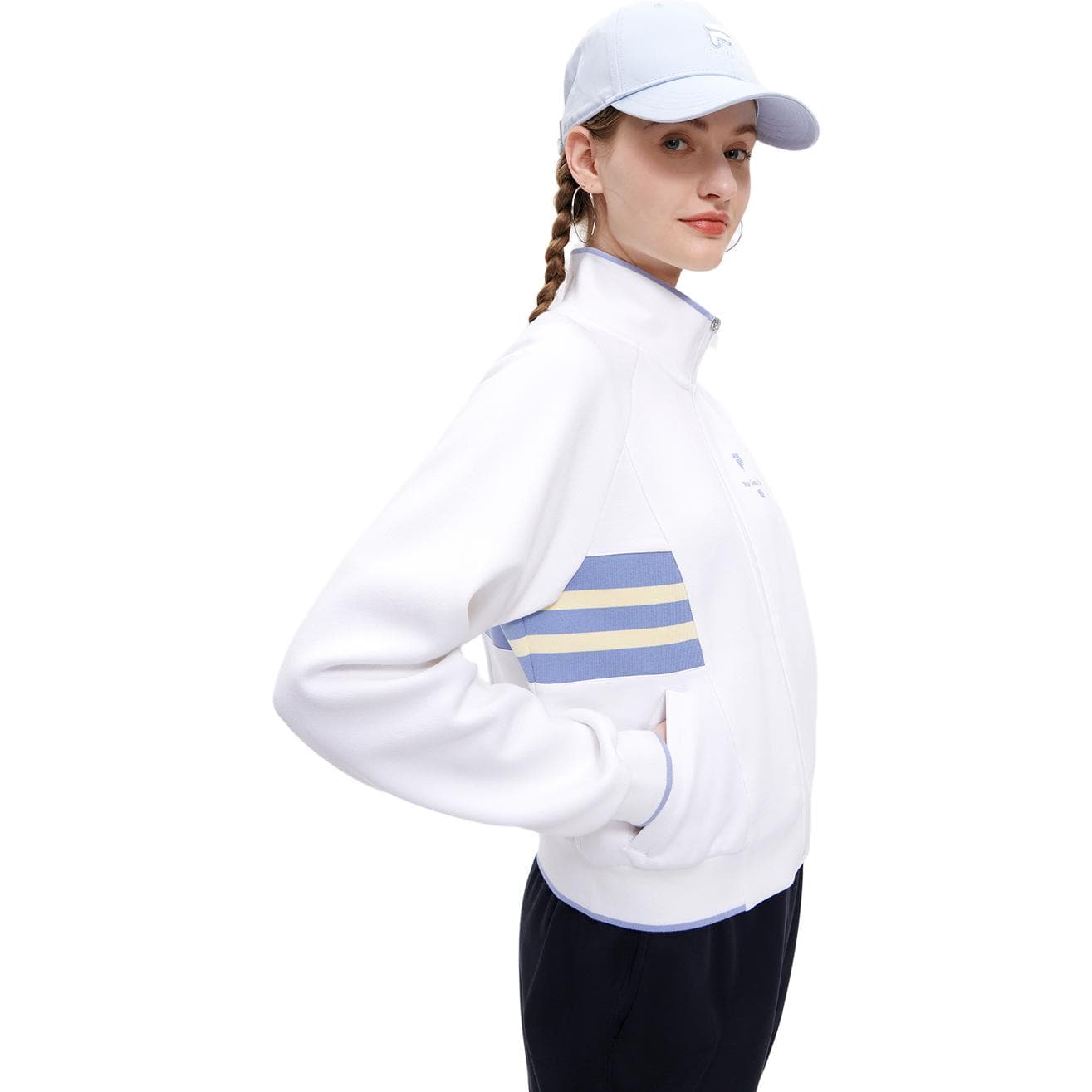 FILA FUSION Белое Женское Короткое Пальто - изображение 4