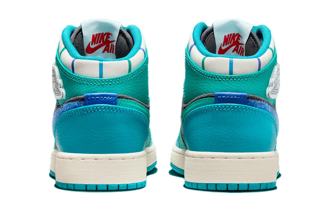 Кроссовки для баскетбола Jordan Air Jordan 1 MID "INSPIRED BY THE GREATEST" GS - изображение 5