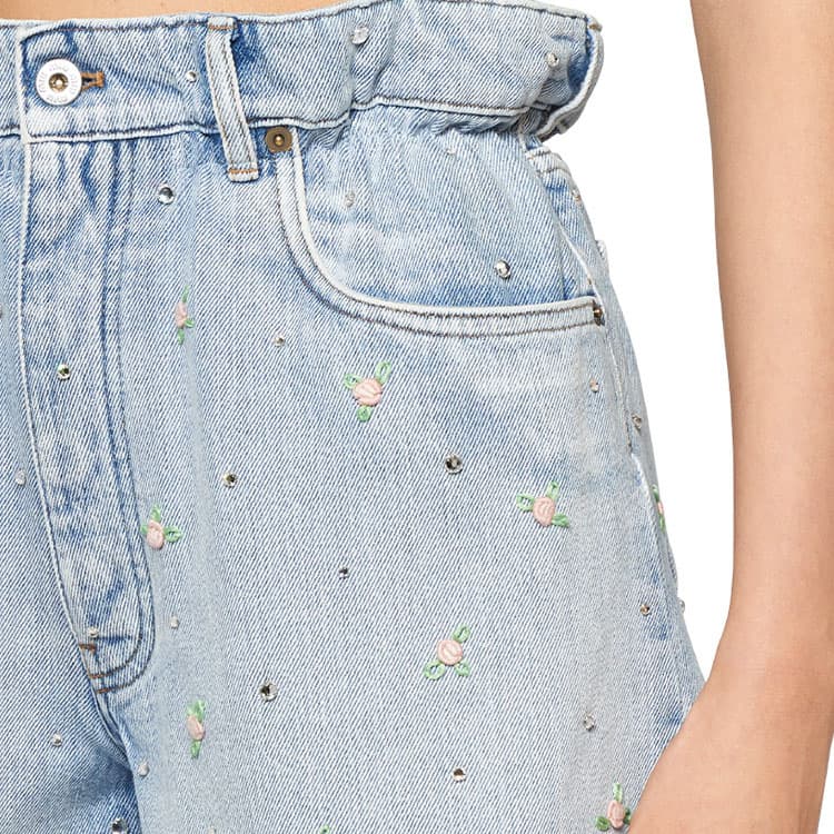 Miu Miu Denim Shorts - изображение 4