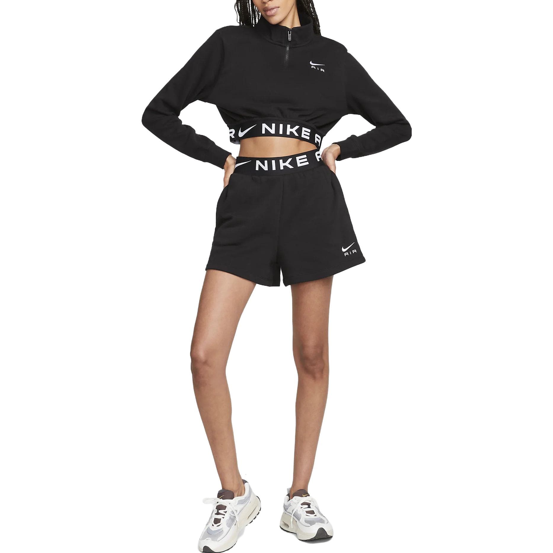 Кофта Nike Черные Женские Свитшоты - изображение 3