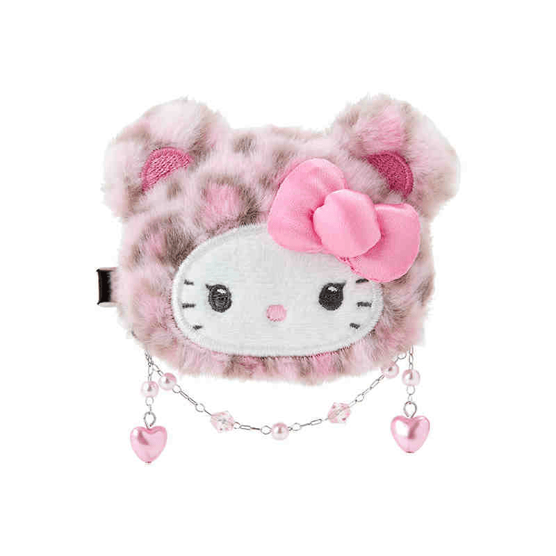 Санрио Леопард С принтом Медведь Hello Kitty Куклы Плюшевый Украшение 7 5 см H7,5cm - изображение 2