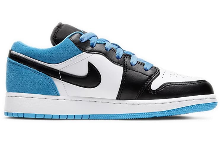 Кроссовки для баскетбола Jordan Air Jordan 1 low SE Laser Blue GS - изображение 2