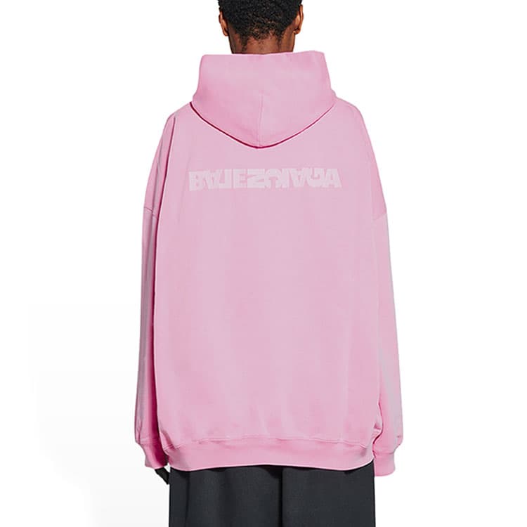 Худи Balenciaga Hoodie Pink - изображение 5