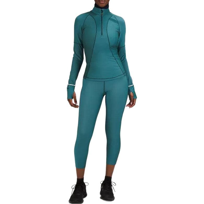Куртка lululemon Two-Tone Ribbed Running Half Zip - изображение 3
