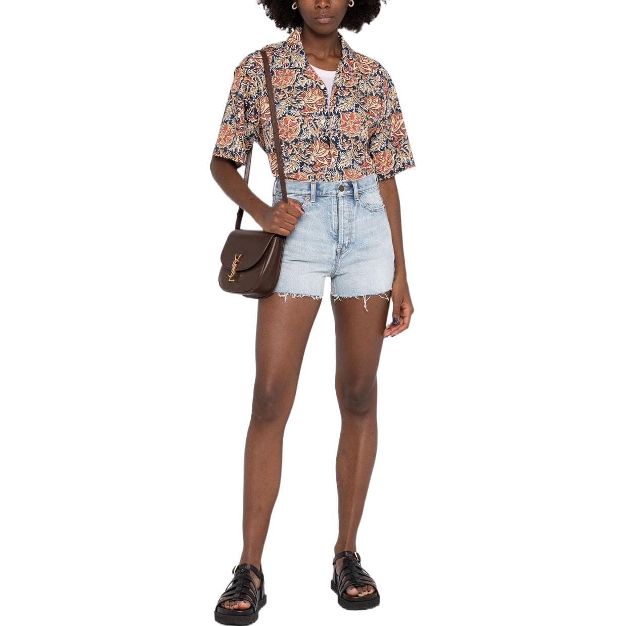 SAINT LAURENT Shorts Blue - изображение 2
