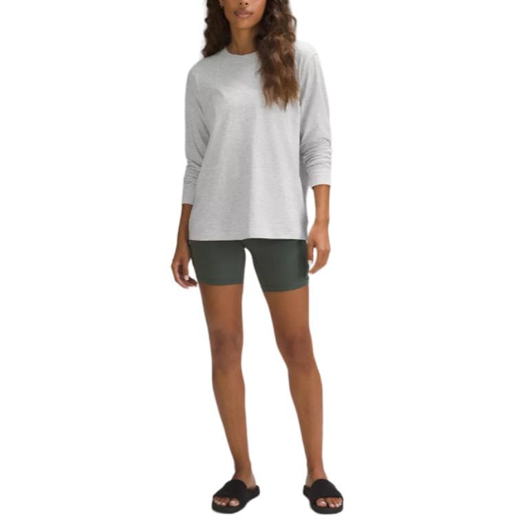 Кофта lululemon All Yours Cotton Long-Sleeve Shirt Online Only T - изображение 2