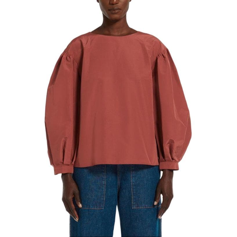 Блузка WEEKEND MaxMara Zeus Taffeta blouse - изображение 4