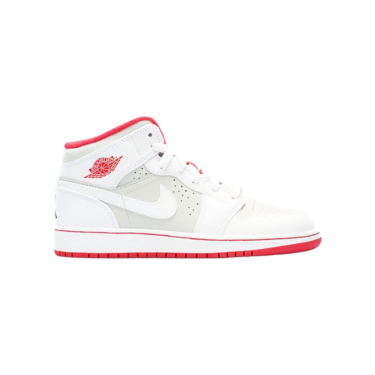 Кроссовки для баскетбола Jordan Air Jordan 1 Retro Mid Hare Jordan 2015 GS - изображение 2