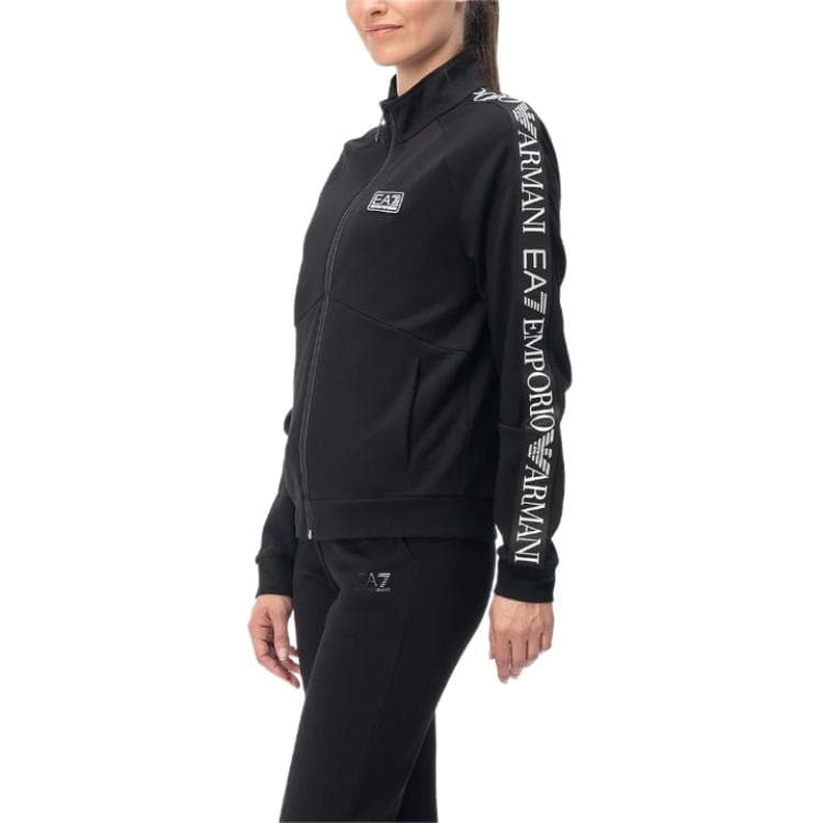 Куртка EMPORIO ARMANI EA7 Куртки и Пальто Женские Черные - изображение 5