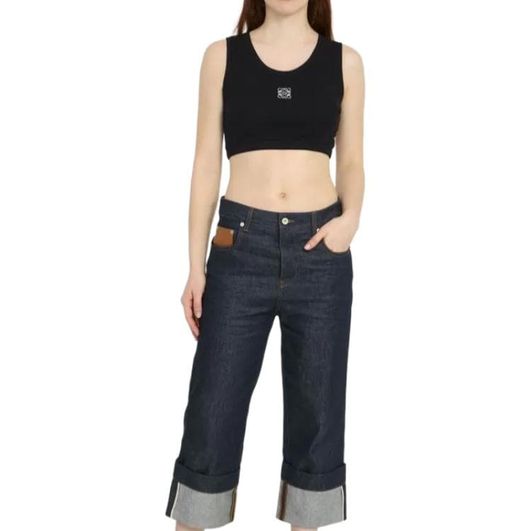 Майка LOEWE Sleeveless Pullover Black - изображение 3