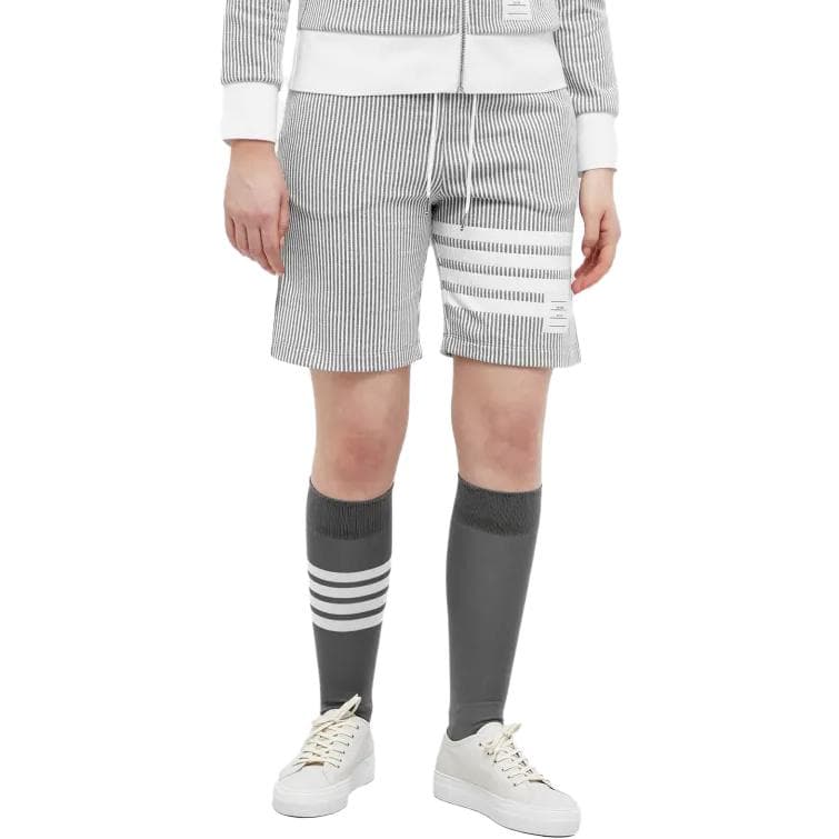 Шорты THOM BROWNE· Повседневные шорты женские серые - изображение 3