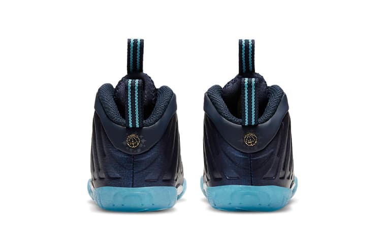 Кроссовки Nike Little Posite One "Obsidian" - изображение 5