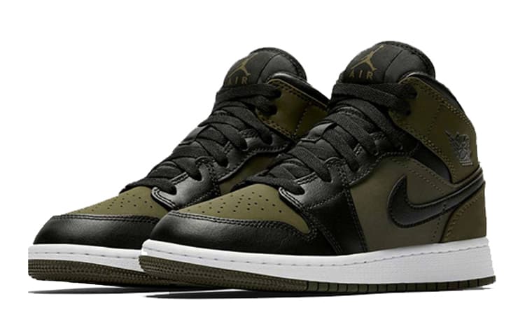 Кроссовки для баскетбола Jordan Air Jordan 1 Mid GS - изображение 3