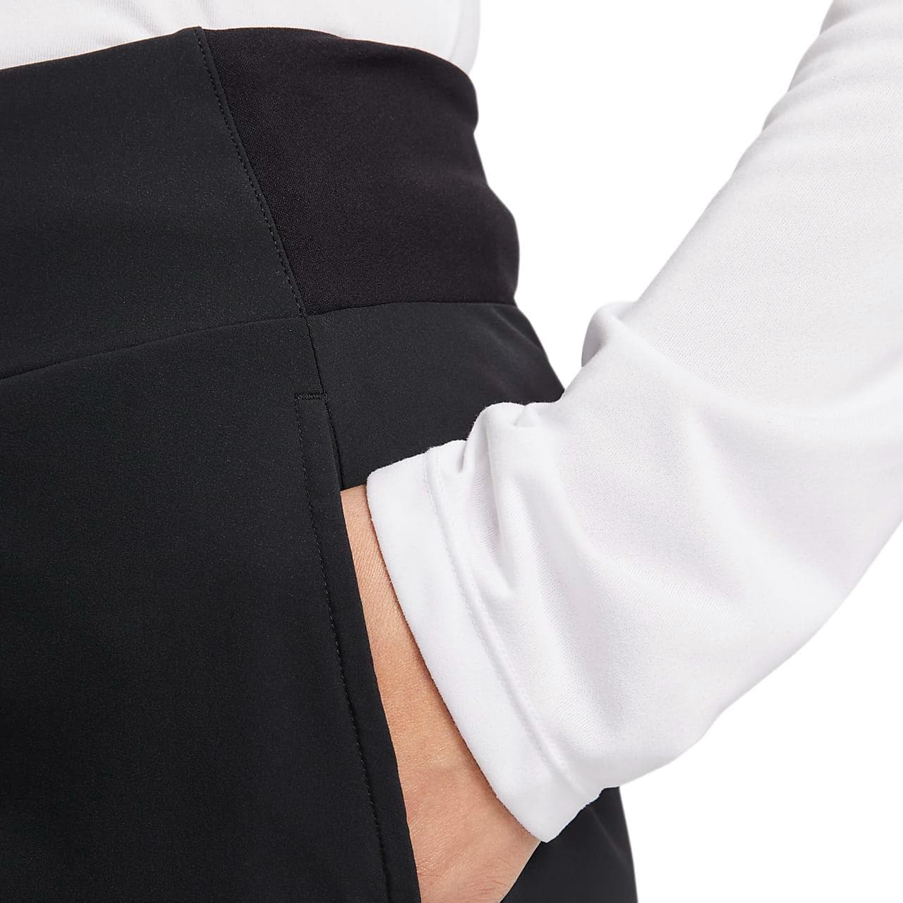 Штаны NIKE Dri Fit Черные Женские Повседневные Брюки - изображение 3