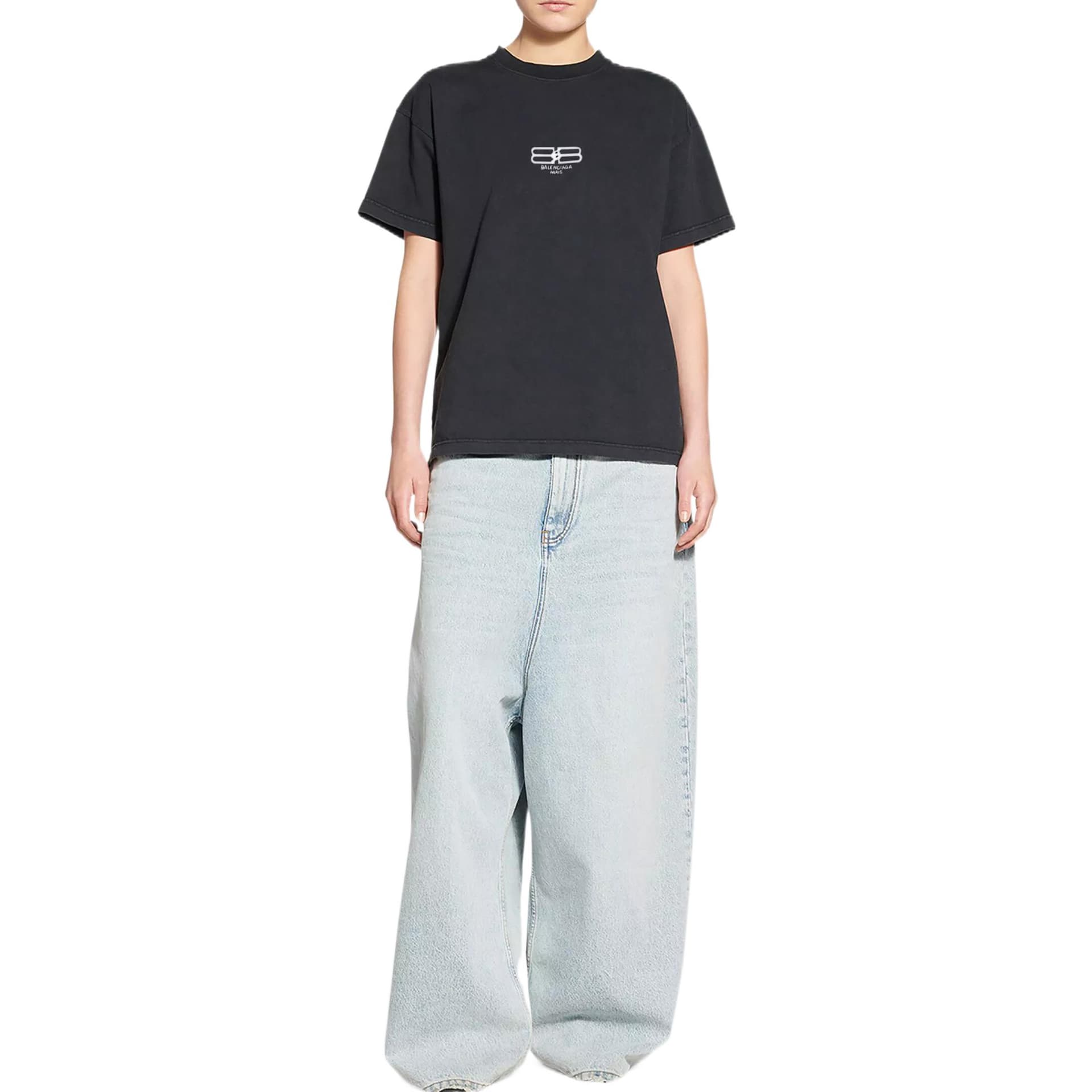 Футболка Balenciaga FW22 LogoT - изображение 3