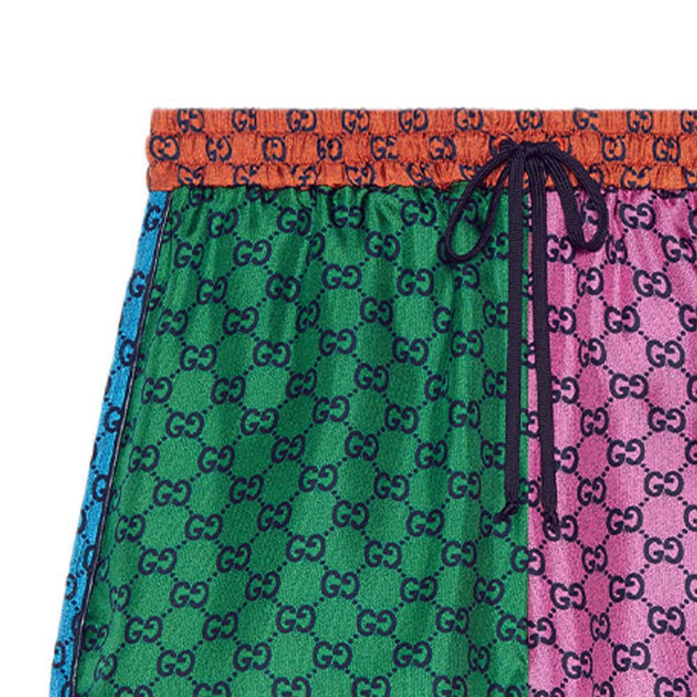 Шорты GUCCI SS21 GG Multicolor - изображение 3